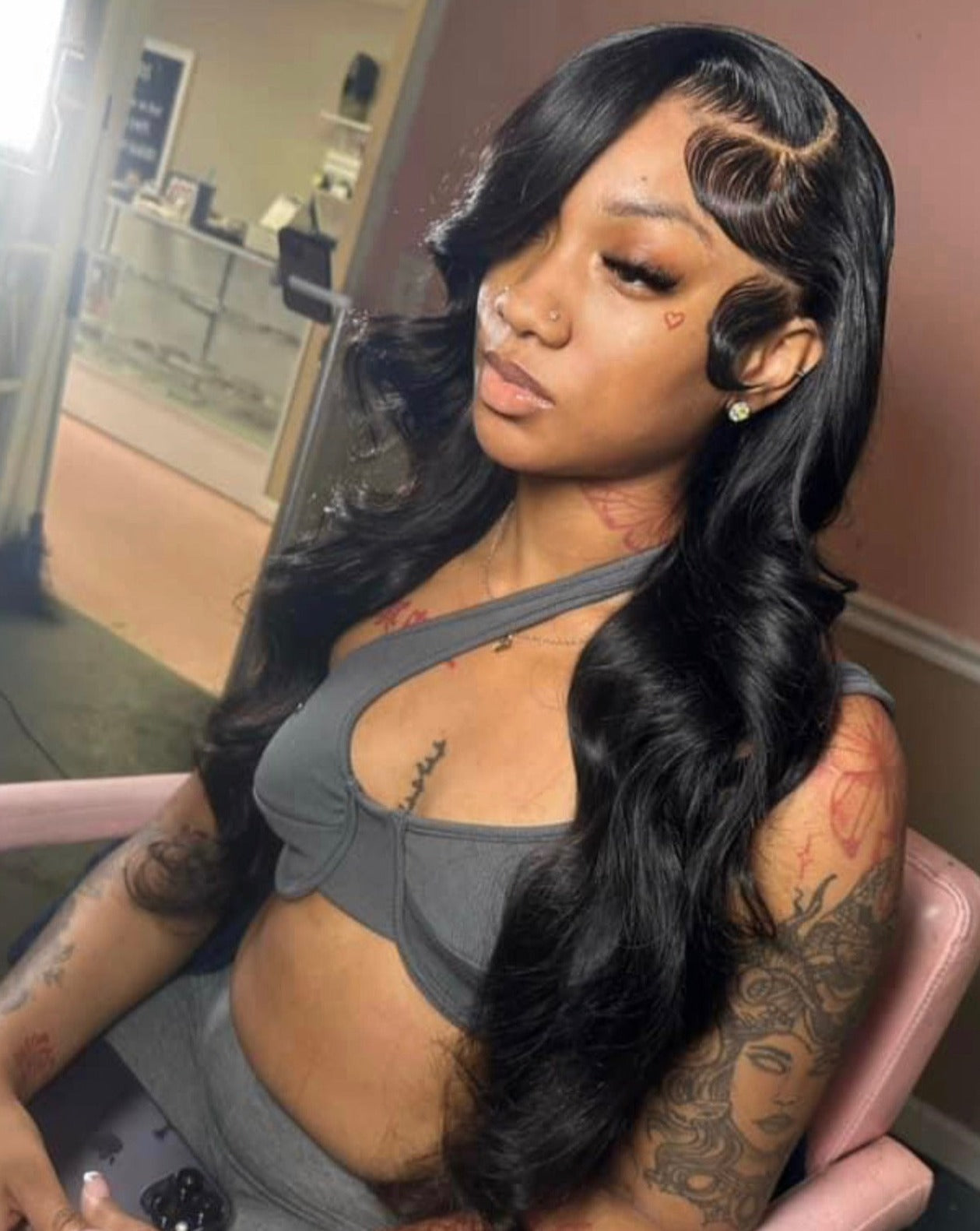 Natural Black Wigs